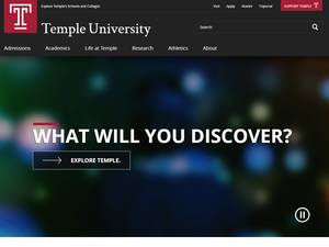 Temple University Merit funding for International Students in the USA for Bachelor, Grant