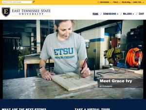 East Tennessee State University - International Students Academic Merit Scholarship for Bachelor, Master, Phd