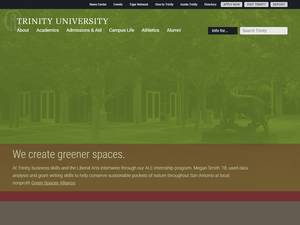 Trinity University Merit-Based funding for International Students in USA for Bachelor