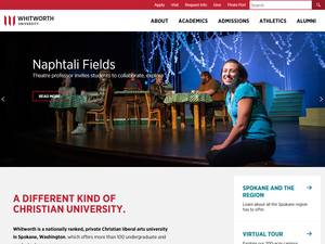 Whitworth University International academic programs in USA for Bachelor