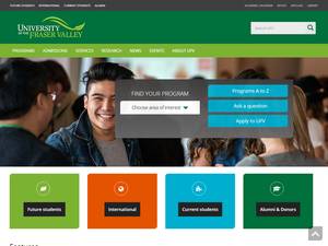 UFV International Entrance Scholarships in Canada for Bachelor